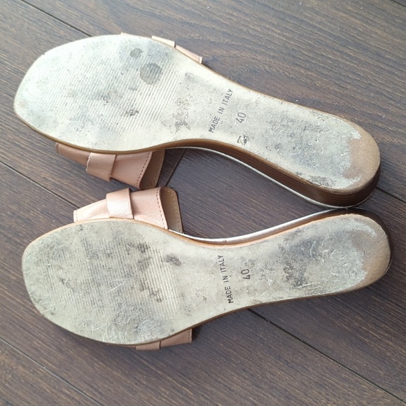 LOTTINI Leather Slides - Picture 6 of 9